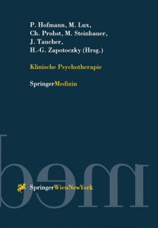 Kniha Klinische Psychotherapie P. Hofmann
