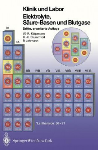 Книга Klinik und Labor Elektrolyke, Saure-Basen und Blutgase Wolf-Rüdiger Külpmann