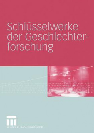 Buch Schlusselwerke der Geschlechterforschung Martina Löw