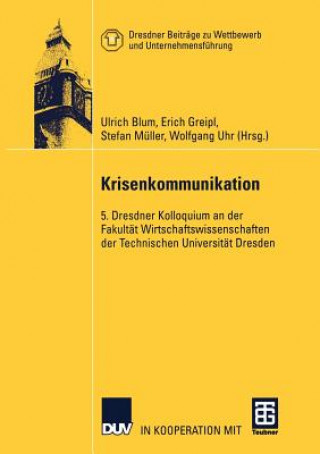 Knjiga Krisenkommunikation Ulrich Blum