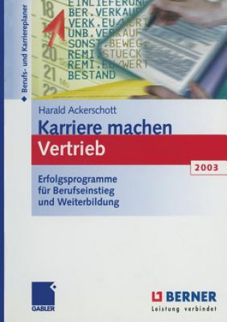 Book Karriere Machen Vertrieb Harald Ackerschott