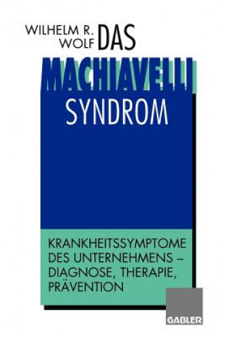 Könyv Machiavelli-Syndrom Wilhelm R. Wolf
