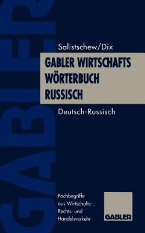 Kniha Gabler Wirtschaftsworterbuch Russisch Wiatscheslaw Salistschew