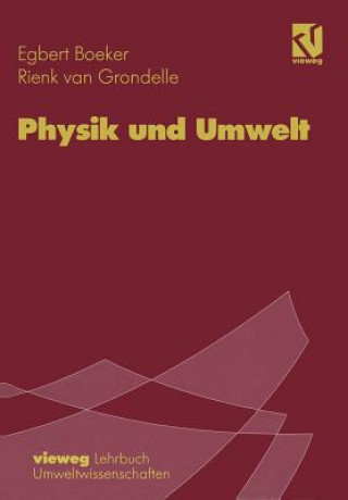 Könyv Physik und Umwelt Egbert Boeker