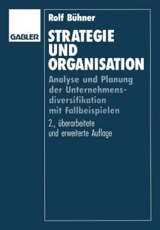 Book Strategie und Organisation Rolf Bühner