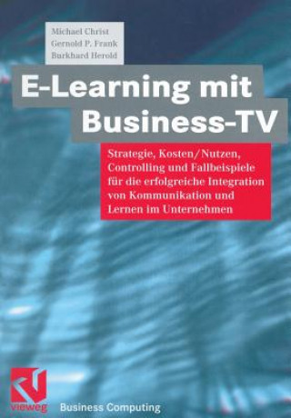 Książka E-Learning mit Business TV Michael Christ