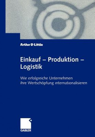 Livre Einkauf - Produktion - Logistik Arthur D. Little