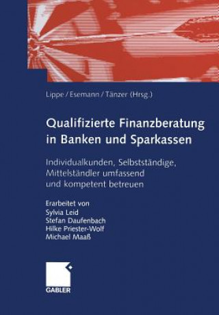Carte Qualifizierte Finanzberatung in Banken Und Sparkassen Jörn Esemann
