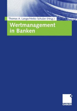 Książka Wertmanagement in Banken Thomas A. Lange