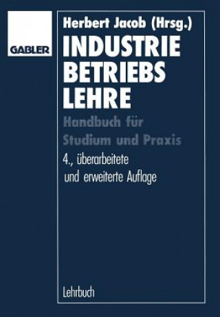 Kniha Industriebetriebslehre Herbert Jacob