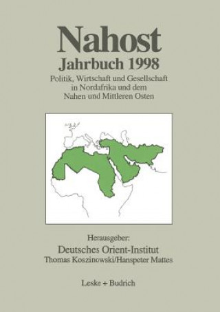 Książka Nahost Jahrbuch 1998 Deutsches Orient-Institut