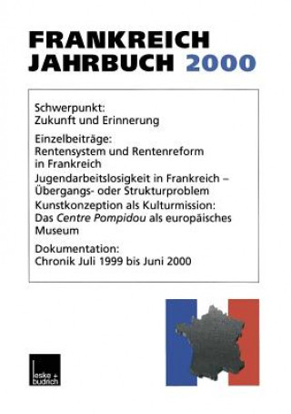 Книга Frankreich-Jahrbuch 2000 Marieluise Christadler