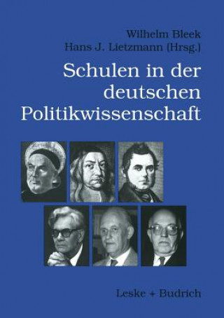 Könyv Schulen Der Deutschen Politikwissenschaft Wilhelm Bleek