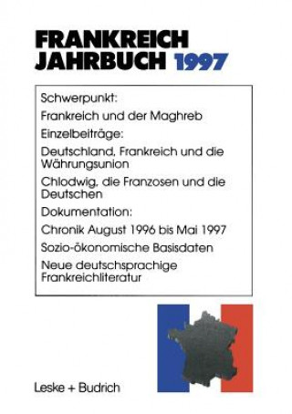Carte Frankreich-Jahrbuch 1997 Deutsch-Französisches Institut