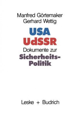 Kniha USA -- Udssr Manfred Görtemaker