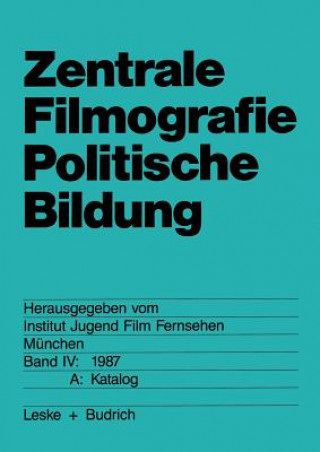 Könyv Zentrale Filmografie Politische Bildung 