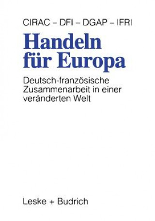 Knjiga Handeln Fur Europa Dfv