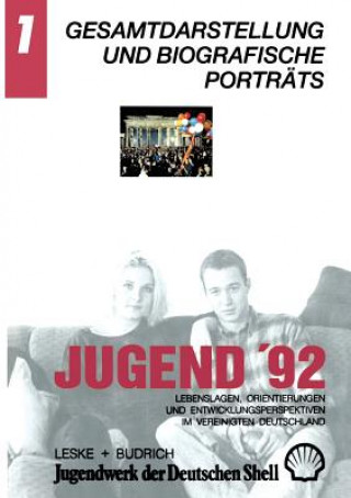 Könyv Jugend 92 Jugendwerk Der Deutschen Shell