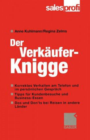 Kniha Der Verk ufer-Knigge Anne Kuhlmann