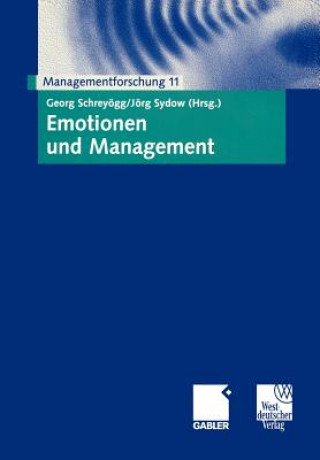 Buch Emotionen und Management Georg Schreyögg