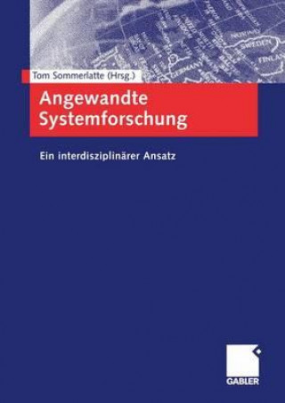 Kniha Angewandte Systemforschung Tom Sommerlatte