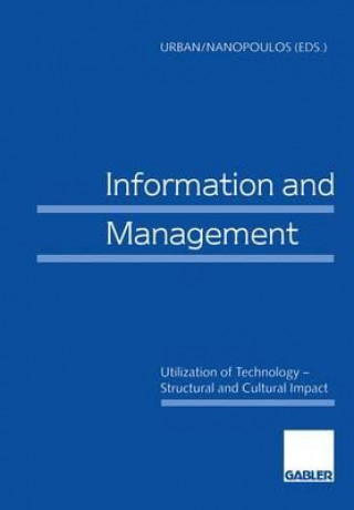 Kniha Information and Management (in Englischer Sprache) Constantin (Eds. Nanopoulos