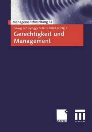 Livre Gerechtigkeit Und Management Peter Conrad