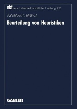 Könyv Beurteilung Von Heuristiken Wolfgang Berens