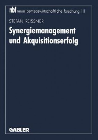 Carte Synergiemanagement Und Akquisitionserfolg Stefan Reißner