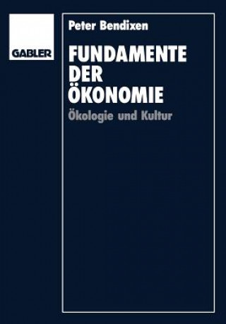 Kniha Fundamente der Okonomie Peter Bendixen