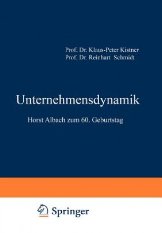 Книга Unternehmensdynamik Klaus-Peter Kistner