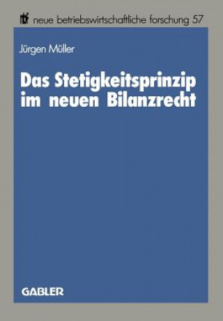 Carte Das Stetigkeitsprinzip Im Neuen Bilanzrecht Jürgen Müller