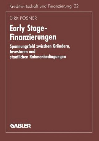 Book Early Stage-Finanzierungen Dirk Posner