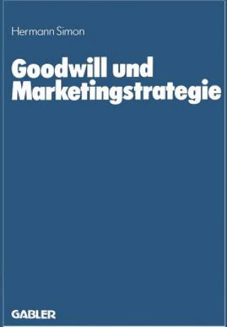 Könyv Goodwill und Marketingstrategie Simon Hermann