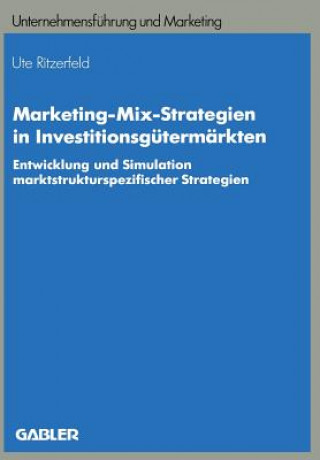 Knjiga Marketing-Mix-Strategien in Investitionsg term rkten Ute Ritzerfeld