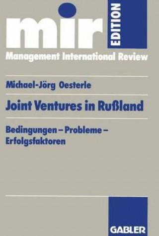 Buch Joint-ventures in Russland Michael-Jörg Oesterle