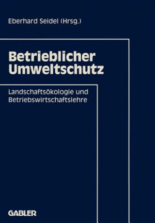 Βιβλίο Betrieblicher Umweltschutz Eberhard Seidel