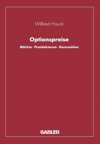 Βιβλίο Optionspreise Wilfried Hauck