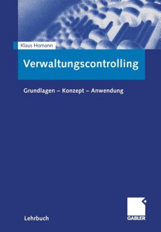 Libro Verwaltungscontrolling Klaus Homann