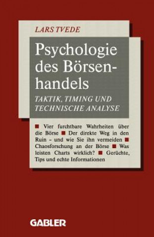 Книга Psychologie Des Borsenhandels Lars Tvede