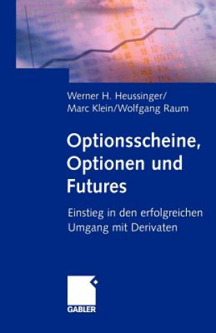 Kniha Optionsscheine, Optionen und Futures Werner H. Heussinger