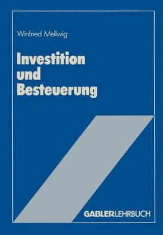 Kniha Investition Und Besteuerung Winfried Mellwig