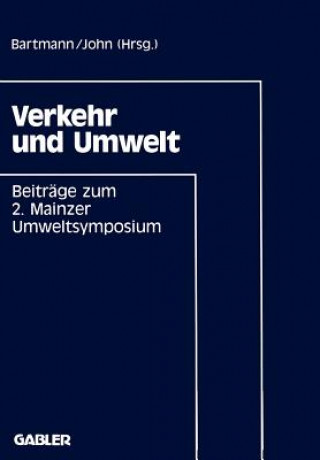 Książka Verkehr und Umwelt Hermann Bartmann