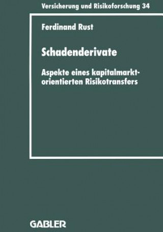 Kniha Schadenderivate Ferdinand Rust