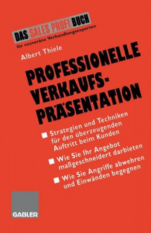 Libro Professionelle Verkaufsprasentation Albert Thiele