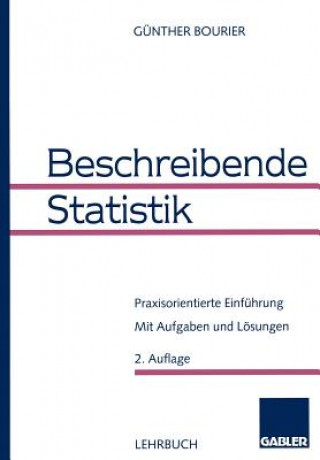 Könyv Beschreibende Statistik Günther Bourier