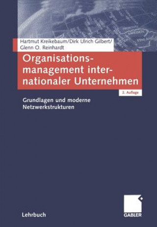 Livre Organisationsmanagement Internationaler Unternehmen Hartmut Kreikebaum