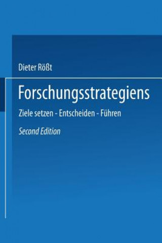 Livre Forschungsstrategien Dieter Röß