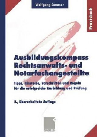 Buch Ausbildungskompass Rechtsanwalts- und Notarfachangestellte Wolfgang Sommer