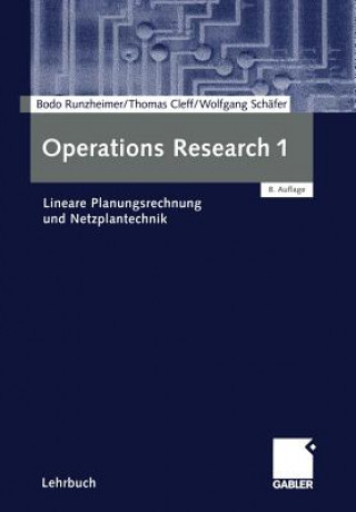 Kniha Operations Research Bodo Runzheimer